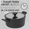Lihapata Russell Hobbs RH01863EU7 20 cm Crystaltech keittoastia ruostumaton teräs lasikansi