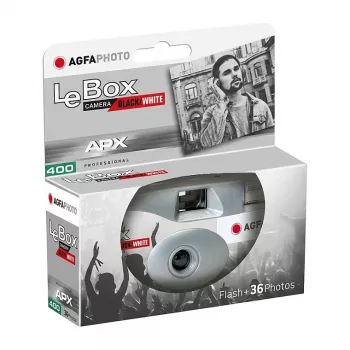AgfaPhoto LeBox musta/valkoinen 36 (601026)
