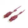LWL-2-kuitupatchkaapeli 1,5 m LC-LC 50/125 µm OM4 Uniboot käännettävä Push/Pull AD 2 mm - kaapeli - multimode-kuitu (S215552)