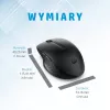 HP 435 monilaitteinen langaton hiiri, molempikätinen, RF Wireless + Bluetooth, 4000 DPI, musta