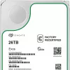 Seagate Exos ST26000NM000C-FR 26 TB 3,5 tuuman SATA-600 kiintolevy, 7200 rpm, Factory Refurbished