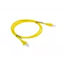 LANBERG RJ-45 Cat5e patch-kaapeli PCU5-10CC-0100-Y, 1 m, U/UTP, CCA-johdin, keltainen