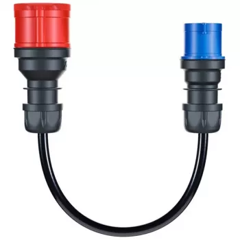 go-e adapteri Gemini flex 11 kW CEE sininen 16 A kaapeli 0,3 m