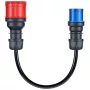 go-e adapteri Gemini flex 11 kW CEE sininen 16 A kaapeli 0,3 m