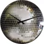 NeXtime kello 8801 Small Disco, Ø30 cm, seinäkello, hopea