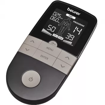 Elektrostimulaatio-TENS/EMS-laite Beurer EM 1 RELIEF+ (malli 60428) antrasiitti