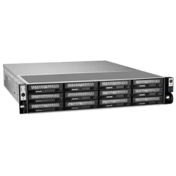 TerraMaster U12-500 Plus NAS rack (2U) Intel® Core™ i7 16 GB DDR5 0 TB harmaa