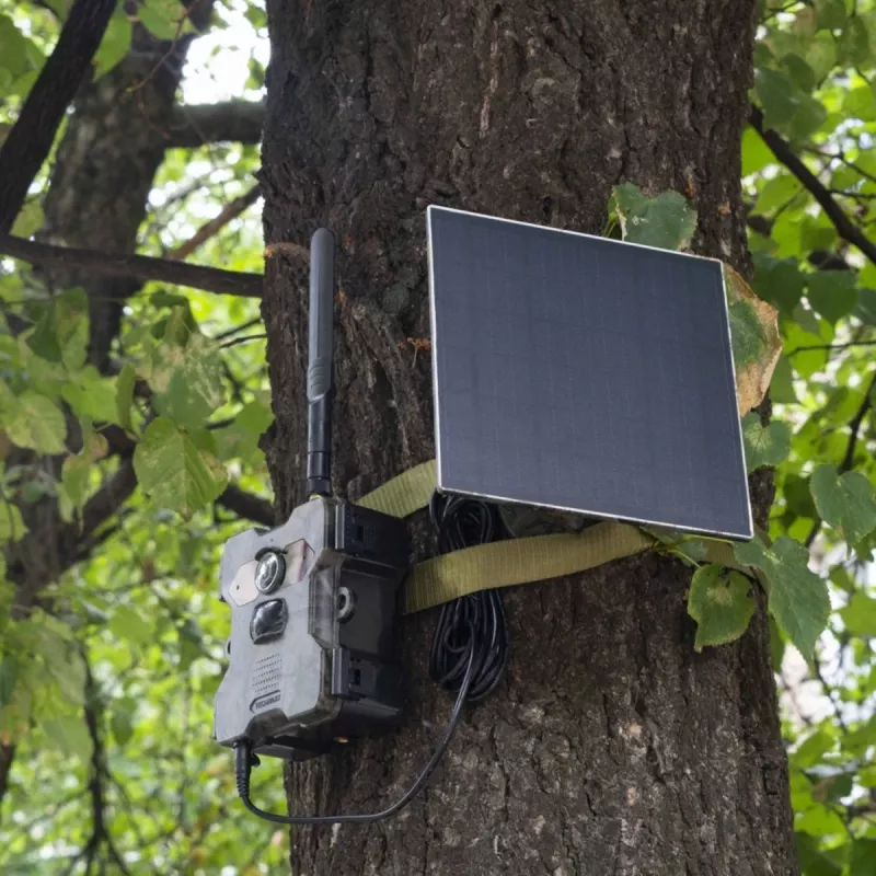 Technaxx 4G Wildcam TX-189 ulkokamera 4MP CMOS aurinkopaneeli