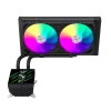 Gamemax CPU-nestekühler | GLACIER 240 LCD BK | Intel, AMD