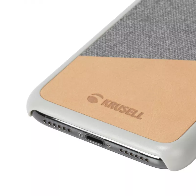 Krusell Tanum -suojakotelo iPhone XS Max 16,5 cm beige