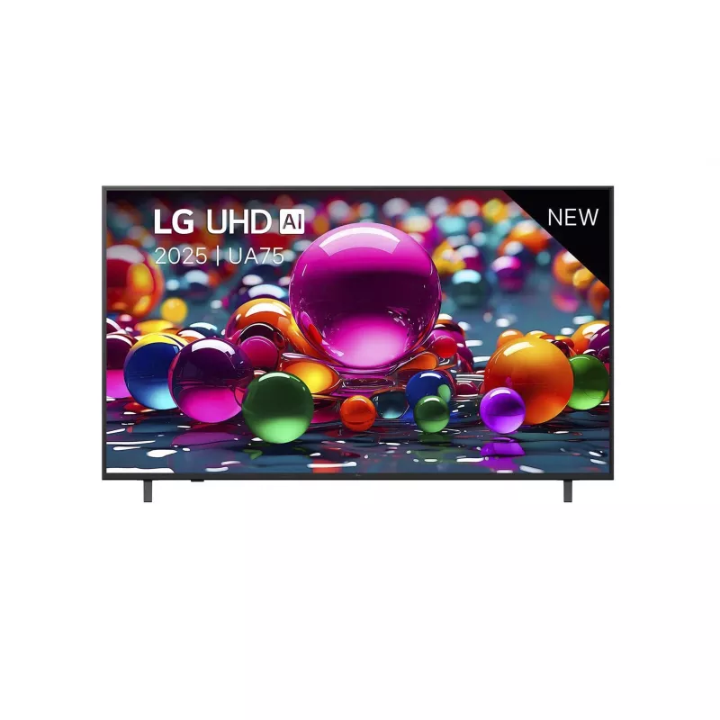 LG 55UA75006LA.AEUD, LED-televisio, 139 cm (55 inch), UHD, musta UltraHD/4K, Tripple Tuner, HDR (55UA75006LA.AEUD)
