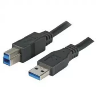 USB-kaapeli M-Cab USB A - USB B 3 m