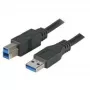 USB-kaapeli M-Cab USB A - USB B 3 m