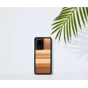 man and wood -suojakotelo Galaxy S20 Ultra — musta puuviimeistely