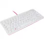 Johdollinen USB-näppäimistö Raspberry PI -näppäimistö DE RB-TASTA01W — USB-liitäntä, saksalainen asettelu
