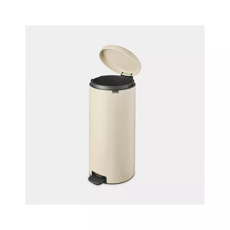 Brabantia NewIcon 30 L pyöreä beige jäteastia