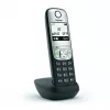 Gigaset A690HX analoginen/DECT-puhelin, soittajan tunnistus, musta, hopea