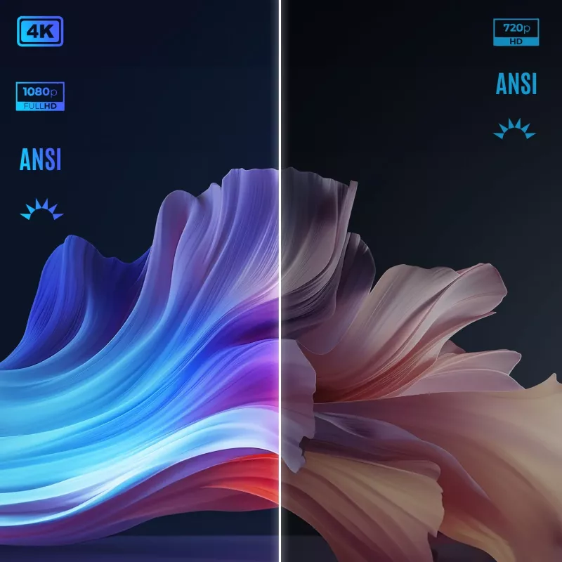 Extralink projektori Smart Life Vision Pro 450 ANSI, 1080p, Android 9.0
