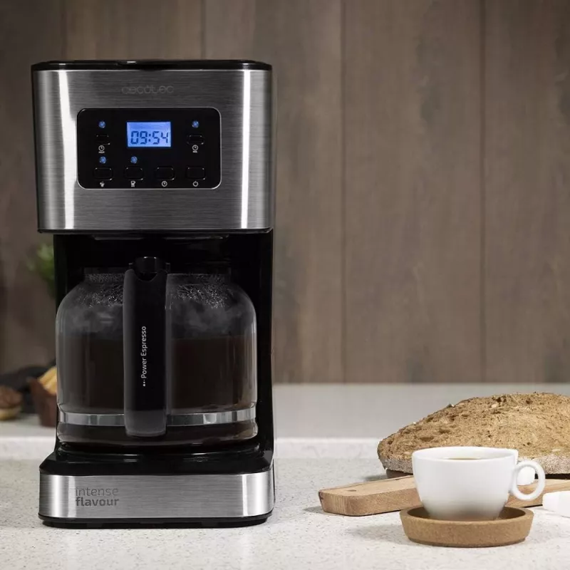 Cecotec Coffee 66 Smart 1555 ohjelmoitava suodatinkahvinkeitin, 950 W