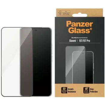 PanzerGlass näytönsuojakalvo | Xiaomi | 15T/15T Pro | läpinäkyvä | Ultra-Wide Fit