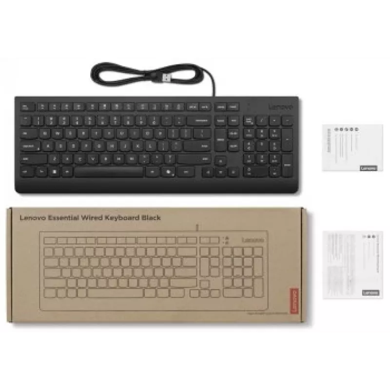 LENOVO Essential johdollinen näppäimistö AI liettua (LT)