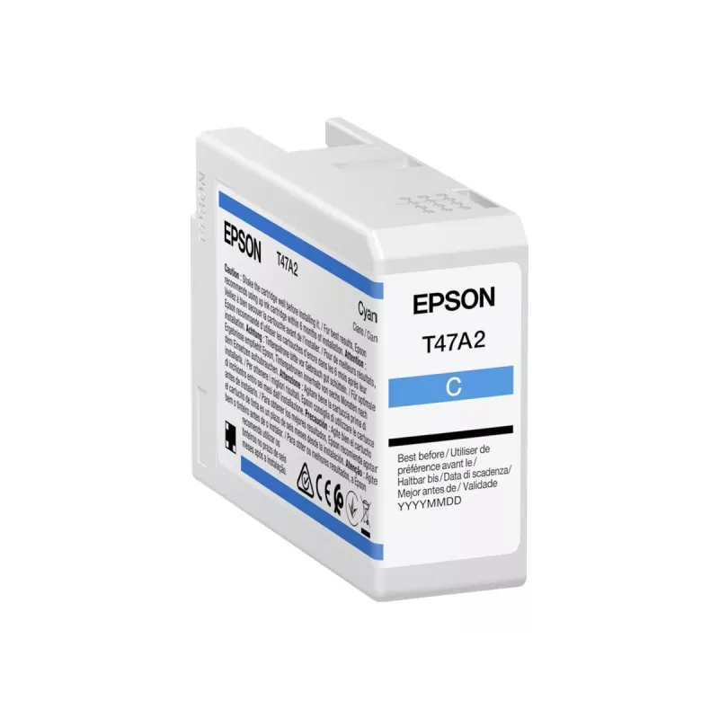 Mustepatruuna Epson UltraChrome Pro 10 T47A2 syaani alkuperäispatruuna