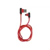 USB-kaapeli NATEC NKA-1201 USB 2.0 1 m USB A USB C musta punainen