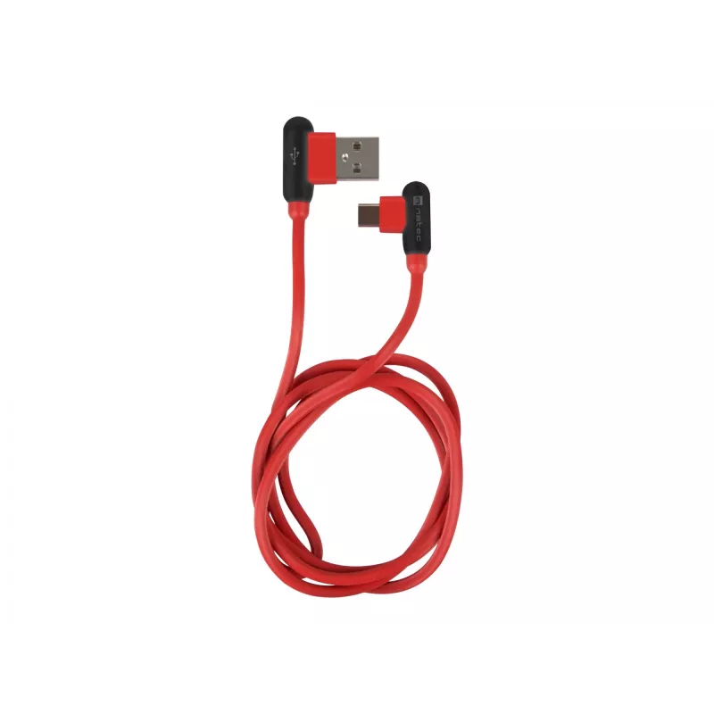 USB-kaapeli NATEC NKA-1201 USB 2.0 1 m USB A USB C musta punainen