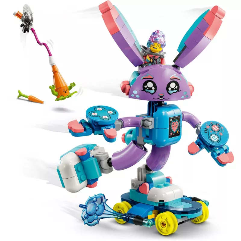 LEGO-rakennussarja LEGO 71490 Dreamzz Izzie ja Bunchurro Gaming Bunny – hahmoleikkisarja
