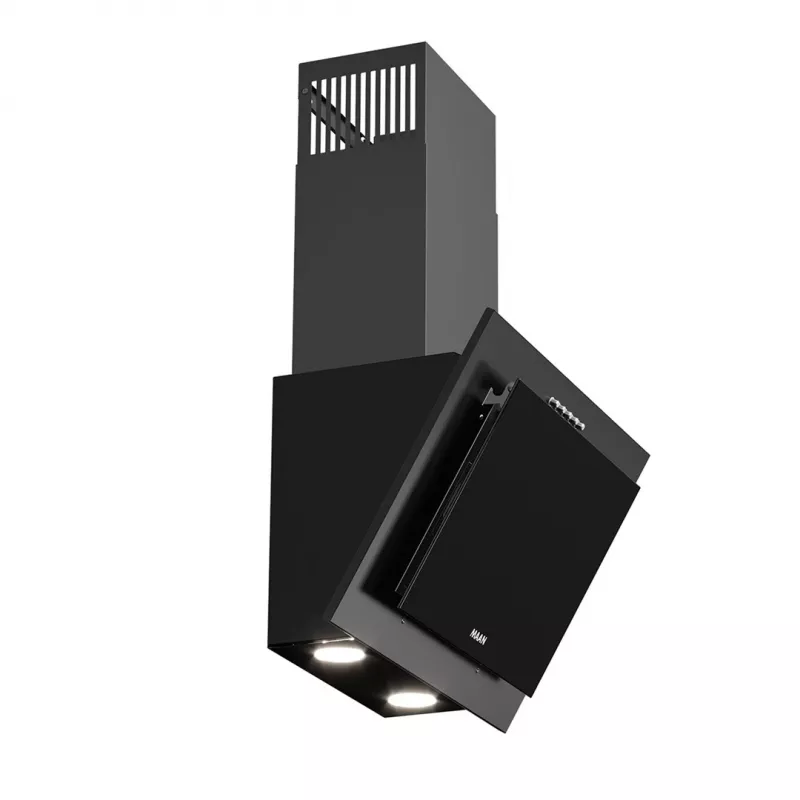 MAAN Vertical PG 60 -liesituuletin, mattamusta