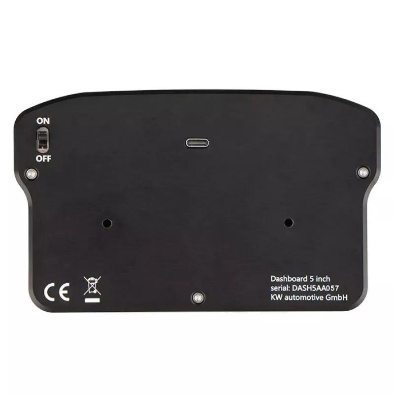 Ohjauspyörän kojelautapaneeli Ascher Racing 5 tuuman malli 76080029 sim-racing-näytöille