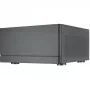 SilverStone Crown 04 PC-kotelo SST-CW04TB — HTPC-koko, SSI-EEB-tuki, tummanharmaa