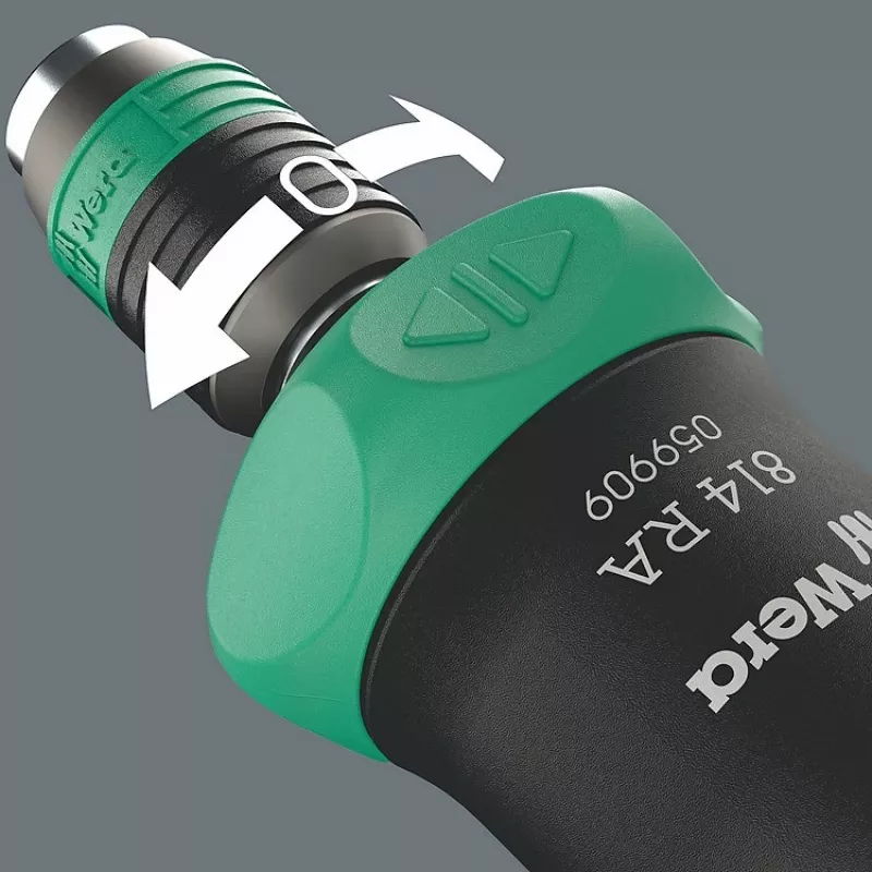Wera Kraftform Kompakt Pistol RA-R 1 monikärkiruuvitaltta 7 kpl