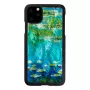 Puhelinkotelo iKins iPhone 11 Pro Max – lumpeenkukkadesign, musta
