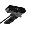 Logitech BRIO 4K Ultra HD Pro web-kamera 960-001106, 4096x2160, HDR, RightLight 3, 5-kertainen digitaalinen zoom, automaattitarkennus, USB 3.0 (USB-C), musta