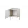 Yöpöytä Cama Meble ISLA 44,5x40x59 cm cashmere matt, MDF & lastulevy, 2 kpl setti