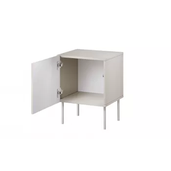 Yöpöytä Cama Meble ISLA 44,5x40x59 cm cashmere matt, MDF & lastulevy, 2 kpl setti