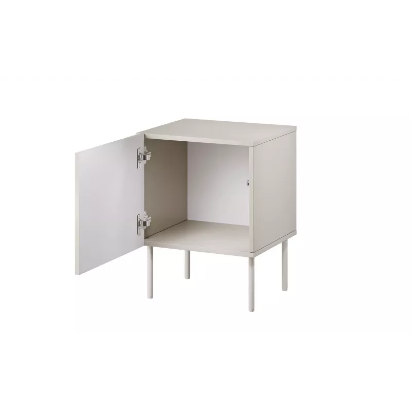 Yöpöytä Cama Meble ISLA 44,5x40x59 cm cashmere matt, MDF & lastulevy, 2 kpl setti