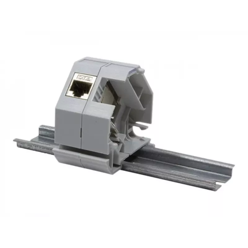Logilink | DIN-kiskoadapteri 1x RJ45 Keystone -moduulille | MP0053