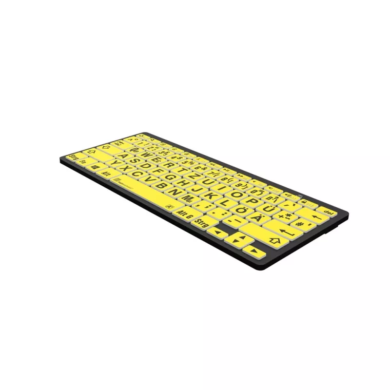 Näppäimistö yleiskäyttöön Bluetooth Logickeyboard LKB-LPBY-BTPC-DE