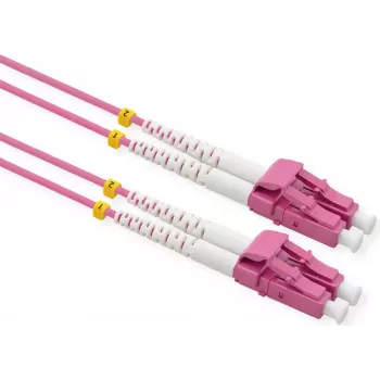 VALUE kuituoptinen kaapeli 50/125µm OM4 - LC/LC - low-loss-liittimet - violetti - 7 m