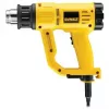 DeWalt D26411 kuumailmapuhallin — 1800 W, pistoolikahva, max. 600 °C, 450 l/min ilmavirta, keltainen