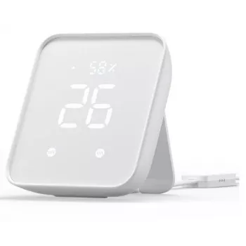 Smart Home -keskitin SwitchBot W3202100 — Wi‑Fi- ja Bluetooth-yhdyskäytävä SwitchBot-laitteille