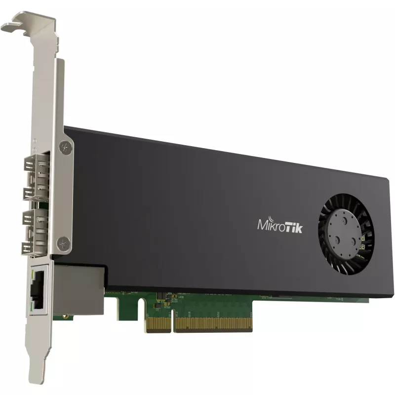 Verkkoreitittimen lisäkortti PCIE/CCR2004-1G-2XS-PCIE Mikrotik
