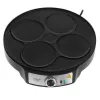 Adler AD 3093 2-in-1 kaksipuolinen sähköinen letunpaistin, 1600 W, musta