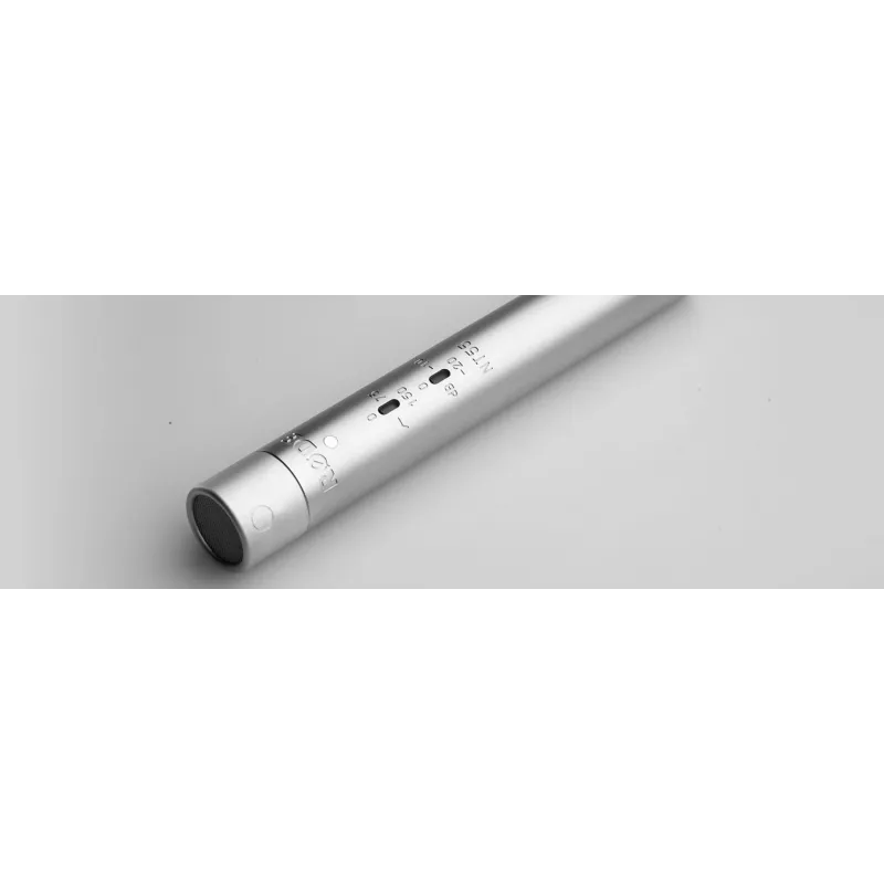 Lavamikrofoni RØDE NT55, herttakuvio, langallinen XLR-3, -38 dB herkkyys, 100 Ω, hopea