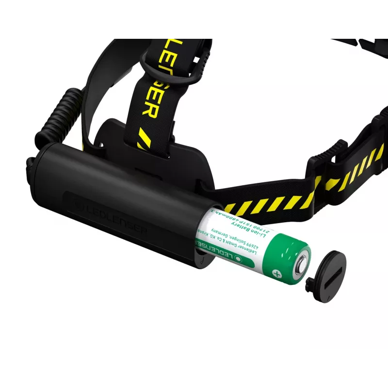 Ledlenser 502195 taskulamppu musta, keltainen otsalamppu-LED