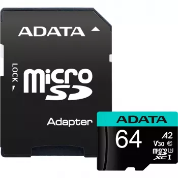Flash-muisti ADATA 64 GB MicroSDXC UHS-I Premier Pro