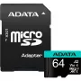 Flash-muisti ADATA 64 GB MicroSDXC UHS-I Premier Pro