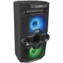 Kaiutin SVEN PS-650, musta (50W, TWS, Bluetooth, FM, USB, microSD, LED-näyttö, 4000mAh)